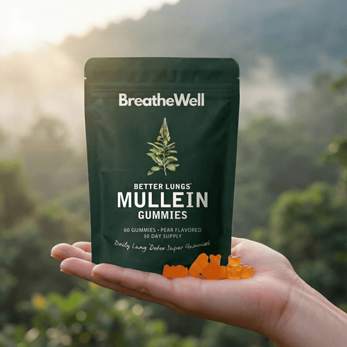 Mullein Gummies For Lung Detox